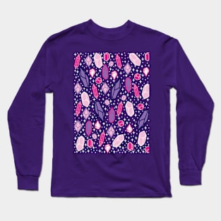 Witchy Crystal Pattern Long Sleeve T-Shirt